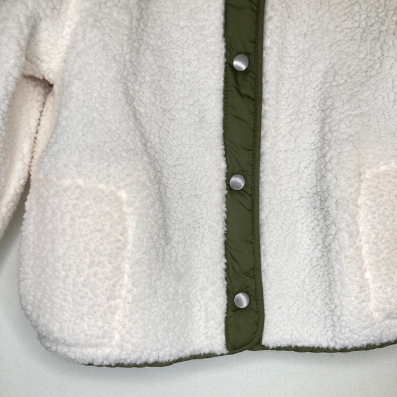 NWT - Old Navy girls reversible quilted/fleece jacket - SIZE 6/7 - Picture 7 of 7